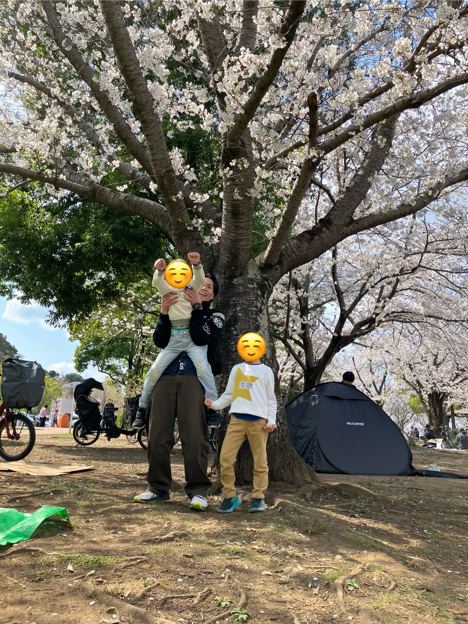 お花見にでかけました！
